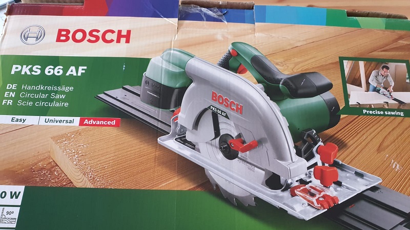 Bosch PKS 66 AF Test Mit F hrungsschiene und 1600 Watt